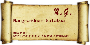 Margrandner Galatea névjegykártya